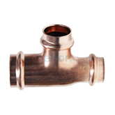 Copper Press Reducing Tee